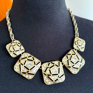 Gold Statement Necklace by Ann Taylor